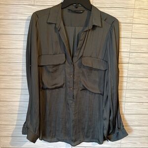 Zara Woman Olive green Blouse
